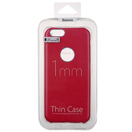 BASEUS Hard Case für Apple iPhone 6 6S PU Dünn Slim Smart