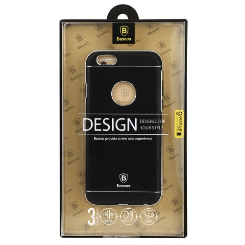 BASEUS Hard Case für Apple iPhone 6 6S Metall PC TPU Hybrid