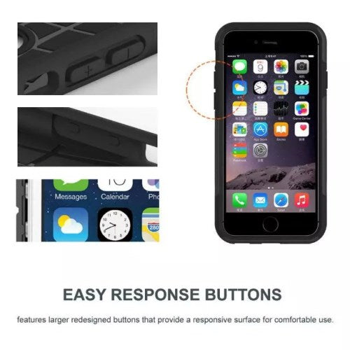 Apple iPhone 6 6S TOTU TPU Hybrid Case Slim Candy Dual PRO