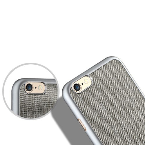 WUW Hard Case für Apple iPhone 6 6S Jeans Look Muster