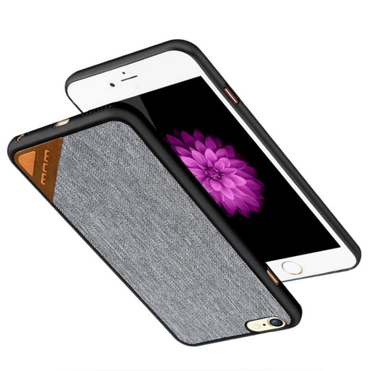 WUW Hard Case für Apple iPhone 6 6S Jeans Look Muster