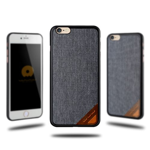 WUW Hard Case für Apple iPhone 6 6S Jeans Look Muster