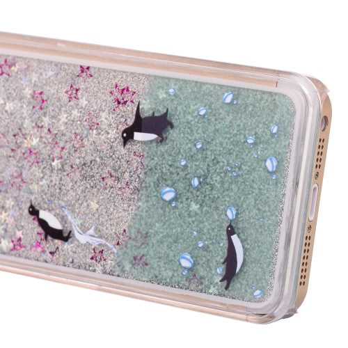 Hard Case für Apple iPhone SE 5 5S Dynamic Flash Stern Pulver Glitter Bling