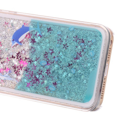 Hard Case für Apple iPhone SE 5 5S Dynamic Flash Stern Pulver Glitter Bling