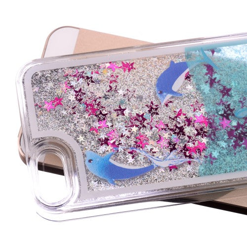 Hard Case für Apple iPhone SE 5 5S Dynamic Flash Stern Pulver Glitter Bling