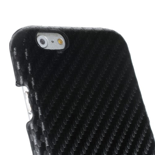 Hard Case für Apple iPhone 6 6S Carbon Fiber Optik Skin Muster