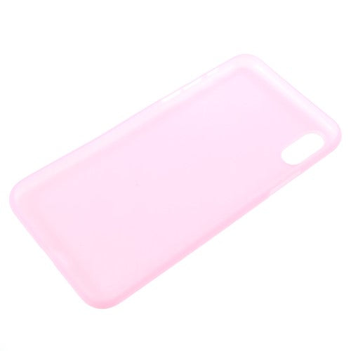 Thin Case für Apple iPhone XS X Carbon Fiber Optik Muster