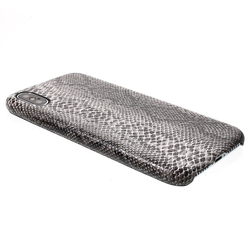 Hard Case für Apple iPhone XS X Snake Schlange Optik Skin Muster