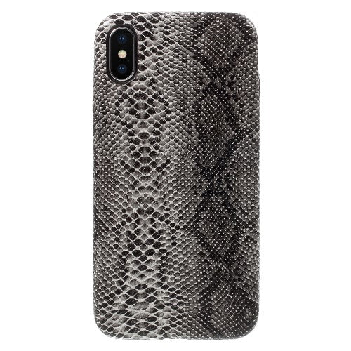 Hard Case für Apple iPhone XS X Snake Schlange Optik Skin Muster
