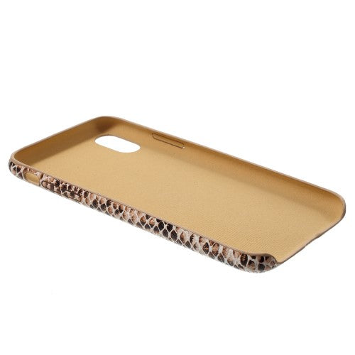 Hard Case für Apple iPhone XS X Snake Schlange Optik Skin Muster