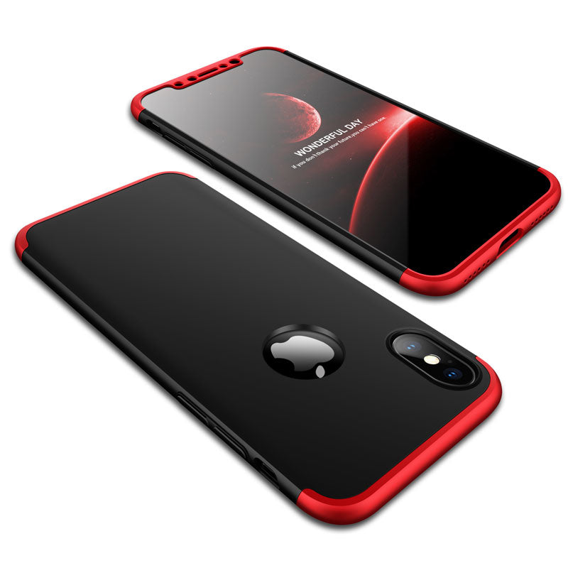 Fullbody Hard Case für Apple iPhone XS X 360 Protection
