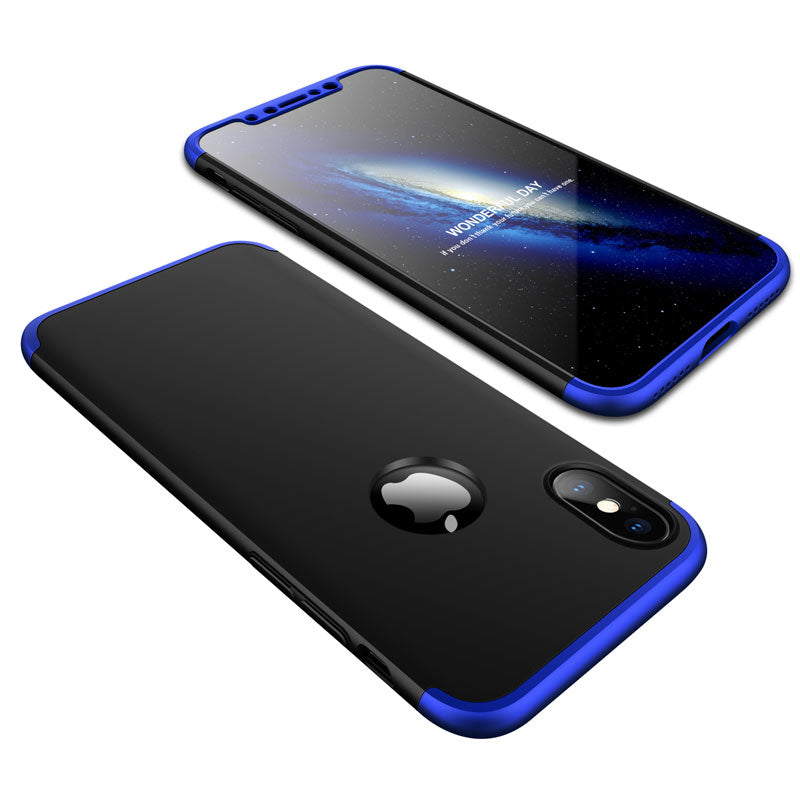 Fullbody Hard Case für Apple iPhone XS X 360 Protection