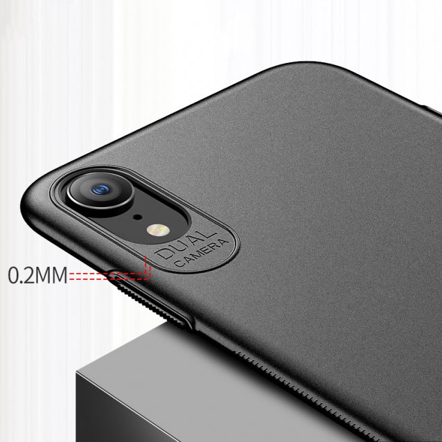 MSVII Hard Case für Apple iPhone XR ultradünne PC Handyhülle