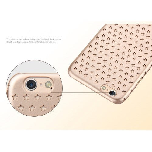 USAMS Hard Case für Apple iPhone 6 6S Starry Series Hollow Stars