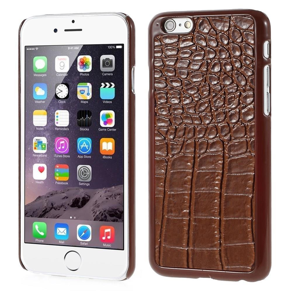 Hard Case für Apple iPhone 6 6S Crocodile Skin Style