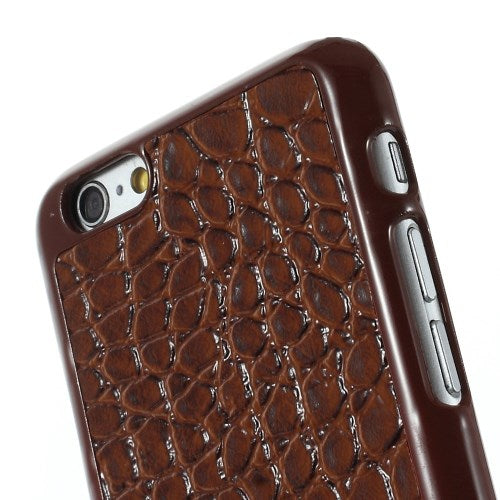 Hard Case für Apple iPhone 6 6S Crocodile Skin Style
