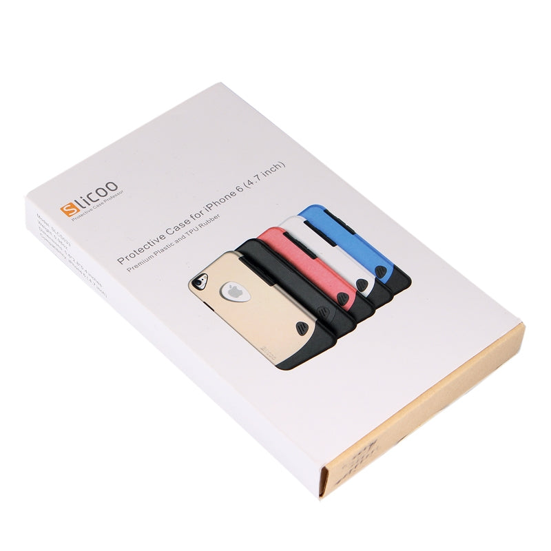 TPU Case für Apple iPhone 6 6S SLiCOO PC + Kombination Cobblestone
