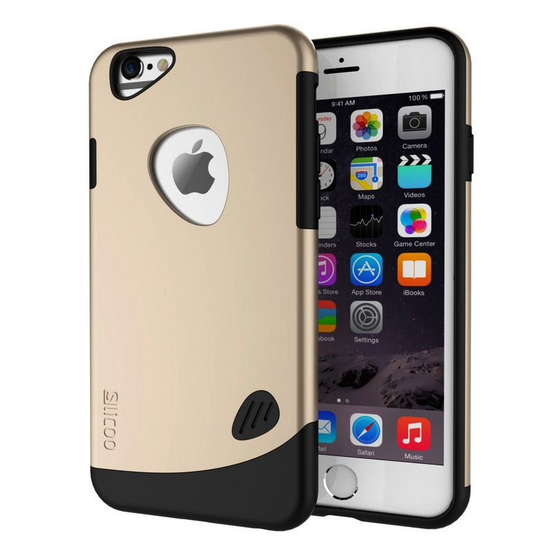 TPU Case für Apple iPhone 6 6S SLiCOO PC + Kombination Cobblestone