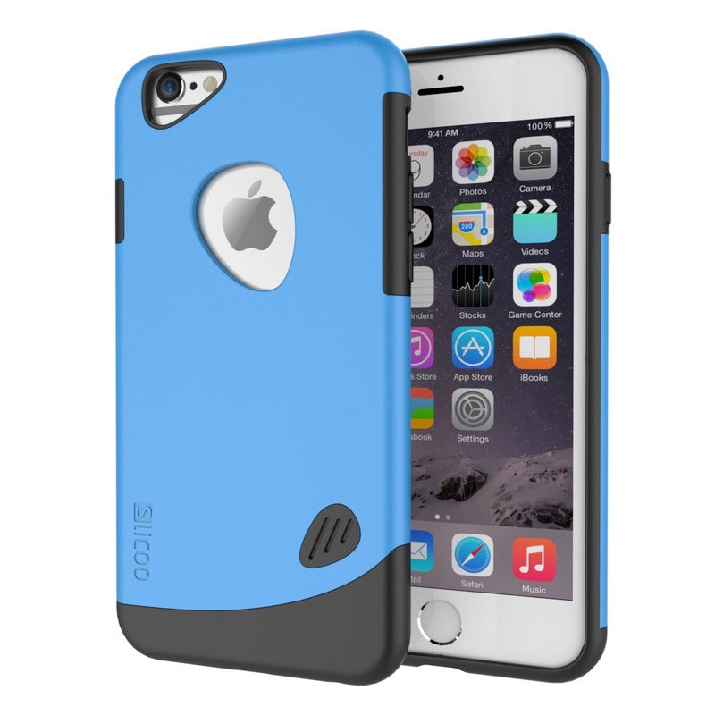 TPU Case für Apple iPhone 6 6S SLiCOO PC + Kombination Cobblestone