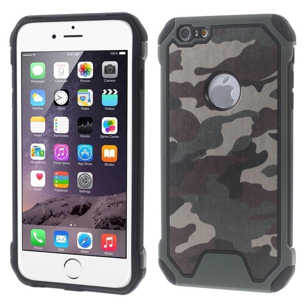Outdoor Case für Apple iPhone 6 6S TPU Hybrid Camouflage