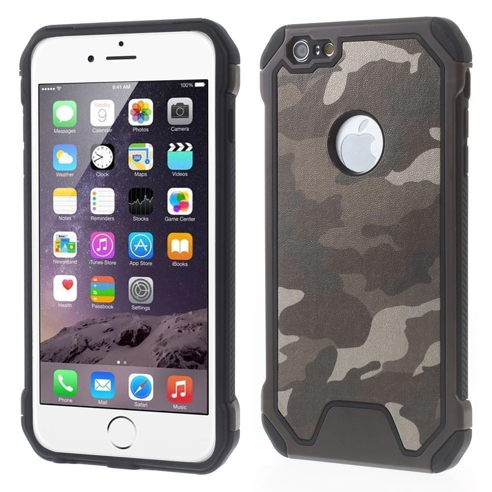 Outdoor Case für Apple iPhone 6 6S TPU Hybrid Camouflage
