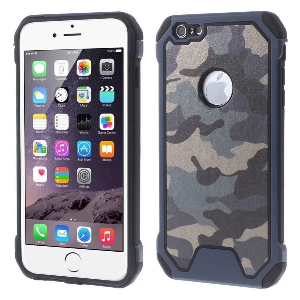 Outdoor Case für Apple iPhone 6 6S TPU Hybrid Camouflage