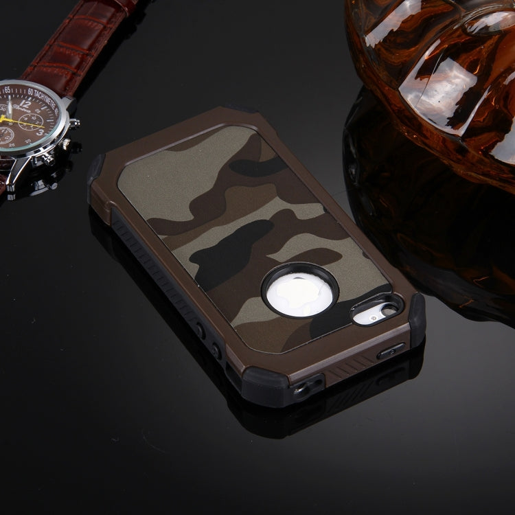 Outdoor Case für Apple iPhone 4 4S TPU Hybrid Camouflage
