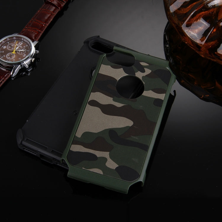Outdoor Case für Apple iPhone 8 7 SE 2020 TPU Hybrid Tarn Camouflage