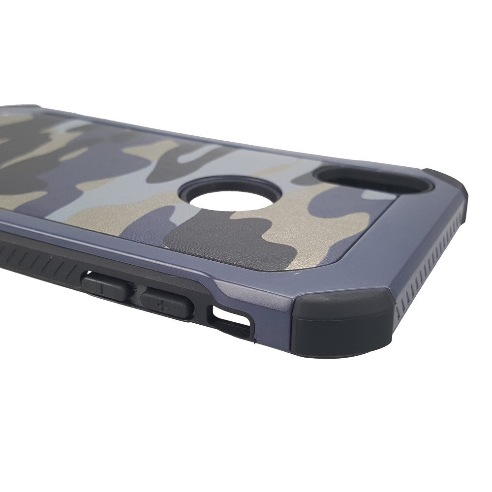 Outdoor Case für Apple iPhone XS X TPU Hybrid Tarn Camouflage