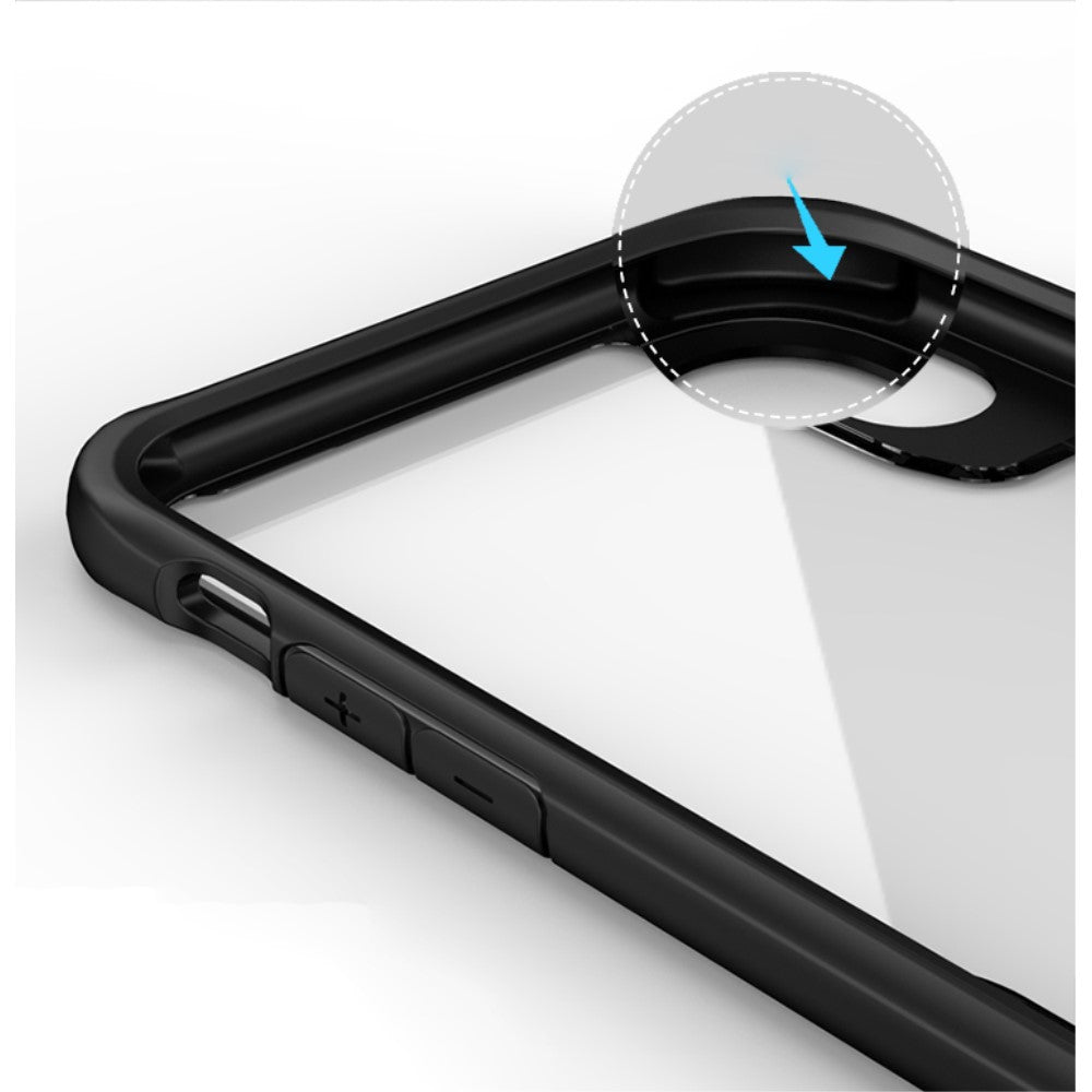 IPAKY Survival TPU Case für Apple iPhone XS X Robust Transparent