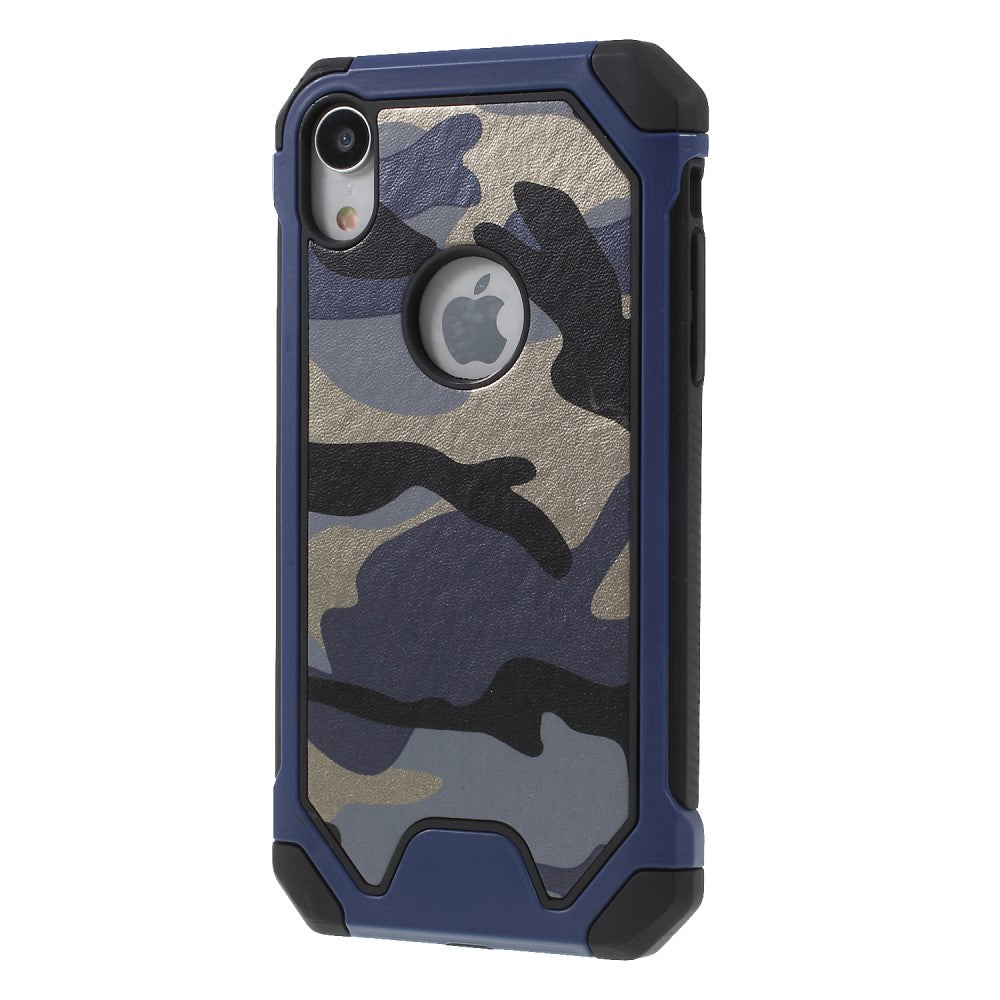 Outdoor Case für Apple iPhone XR TPU Hybrid Camouflage