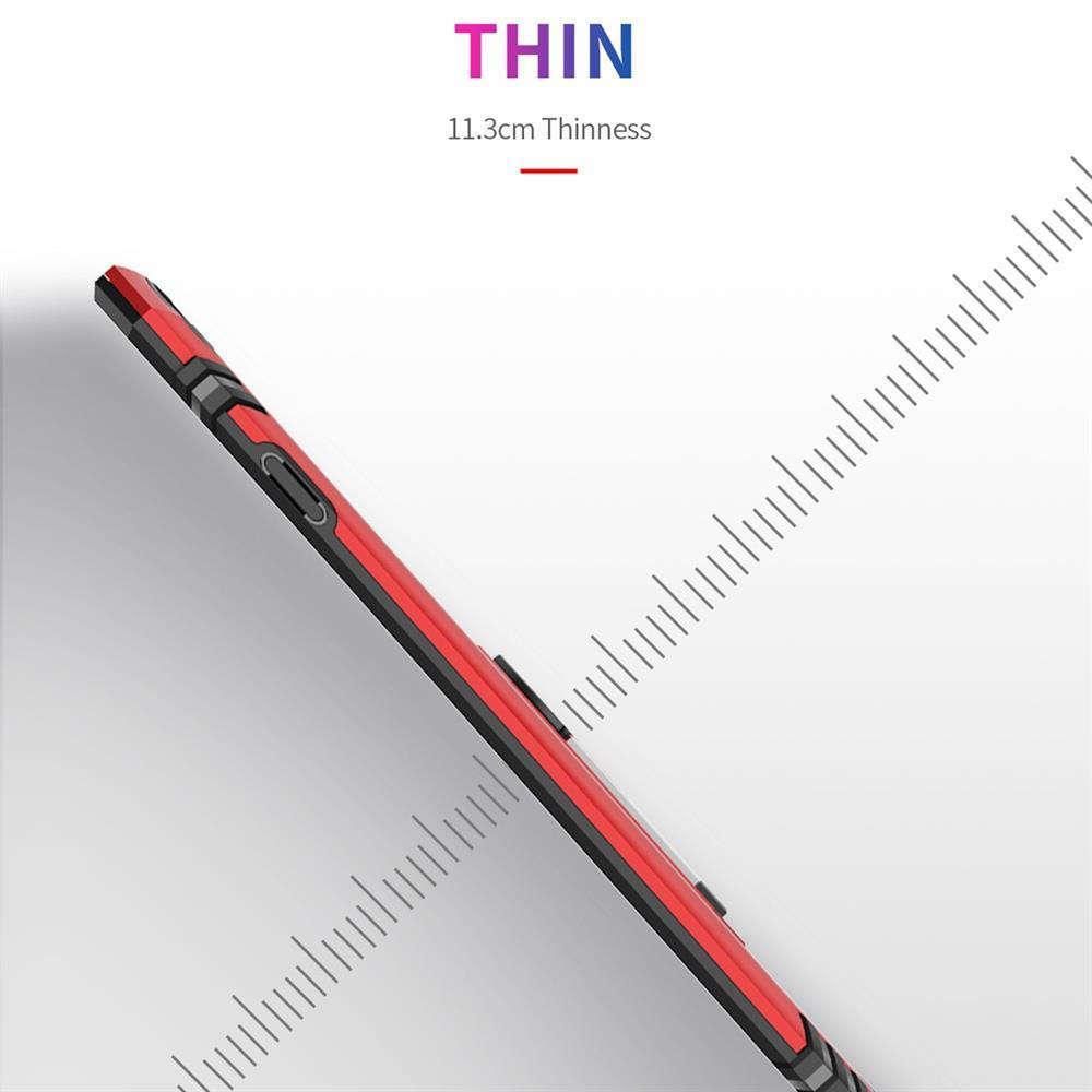 Outdoor Case für Apple iPhone XS MAX TPU Hybrid Sergeant Armor Metall Ring Hülle