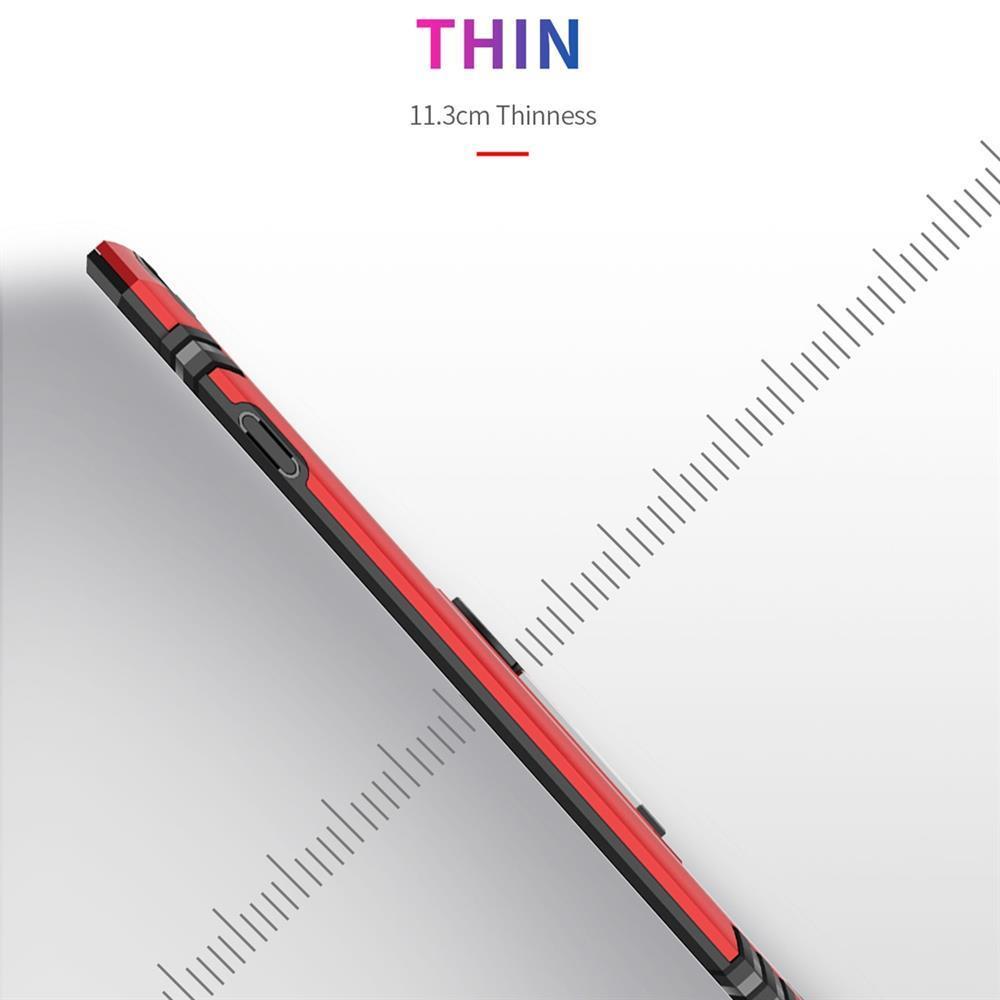 Outdoor Case für Apple iPhone XR TPU PC Hybrid Sergeant Armor Metall Ring Hülle