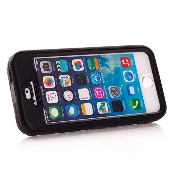 Outdoor Case für Apple iPhone SE 5 5S Hybrid Silikon Kickstand