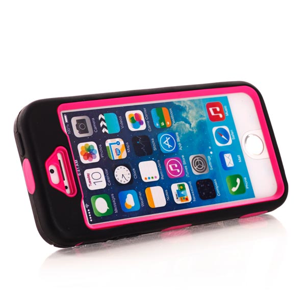 Outdoor Case für Apple iPhone SE 5 5S Hybrid Silikon Kickstand