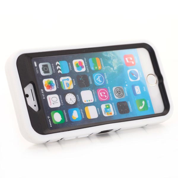 Outdoor Case für Apple iPhone 6 6S Silikon Shookproof Ring Kickstand