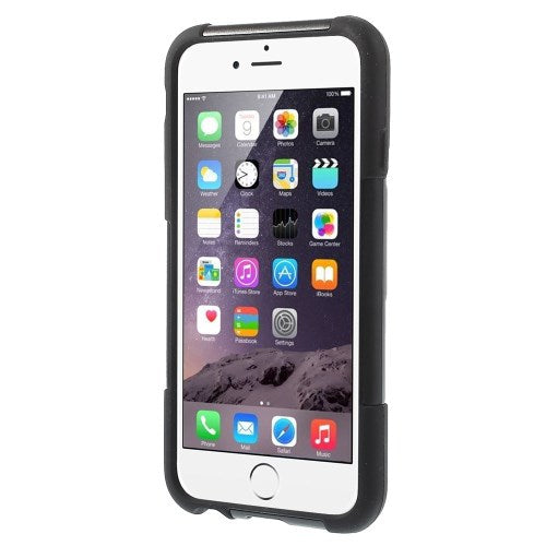 Outdoor Case für Apple iPhone 6 6S Hybrid Silikon Kickstand