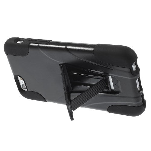 Outdoor Case für Apple iPhone 6 6S Hybrid Silikon Kickstand
