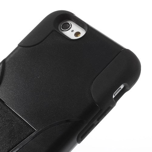 Outdoor Case für Apple iPhone 6 6S Hybrid Silikon Kickstand