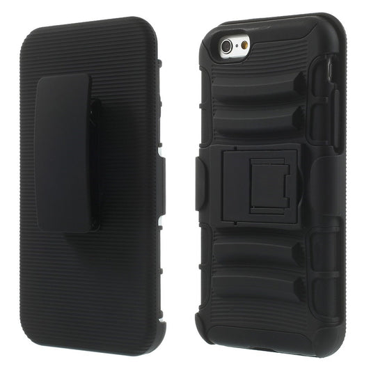 Outdoor Case für Apple iPhone 6 6S Hybrid Holster Kickstand Clip