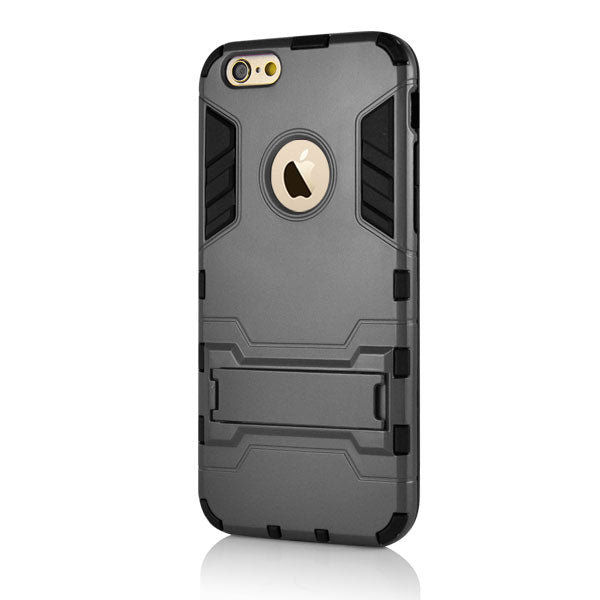 Outdoor Case für Apple iPhone 6 6S Silikon Hybrid Fashion Stand