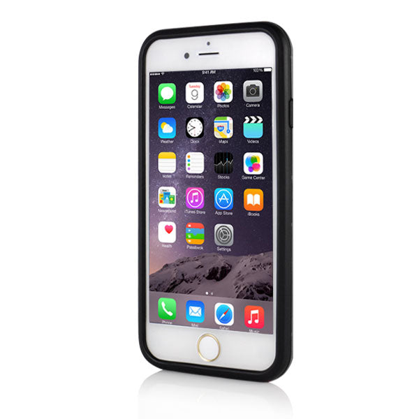 Outdoor Case für Apple iPhone 6 6S Silikon Hybrid Fashion Stand