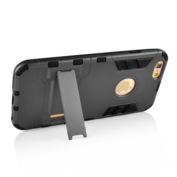 Outdoor Case für Apple iPhone 6 6S Silikon Hybrid Fashion Stand