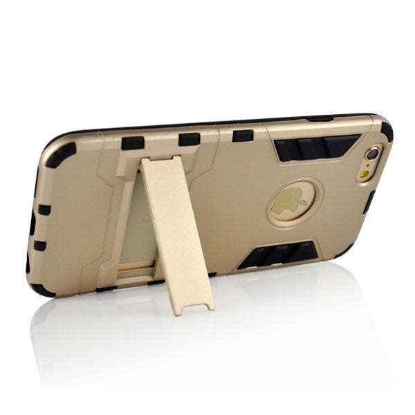 Outdoor Case für Apple iPhone 6 6S Silikon Hybrid Fashion Stand