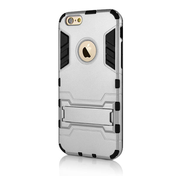 Outdoor Case für Apple iPhone 6 6S Silikon Hybrid Fashion Stand