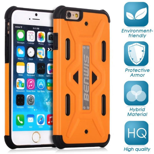 BENWIS Outdoor Case für Apple iPhone 6 6S TPU Hybrid Cool Armor