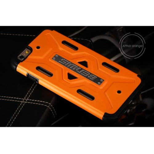 BENWIS Outdoor Case für Apple iPhone 6 6S TPU Hybrid Cool Armor