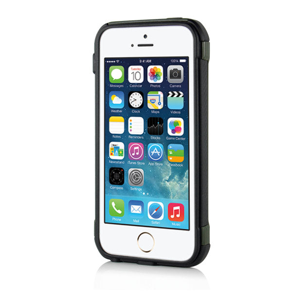 Outdoor Case für Apple iPhone SE 5 5S TPU Hybrid Camouflage
