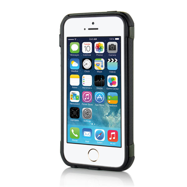 Outdoor Case für Apple iPhone SE 5 5S TPU Hybrid Camouflage