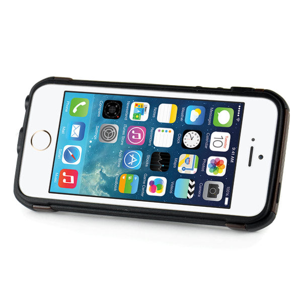 Outdoor Case für Apple iPhone SE 5 5S TPU Hybrid Camouflage
